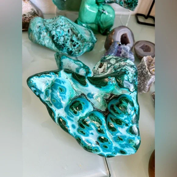 Chrysocolla & Malachite From Congo - Picture 4 of 11